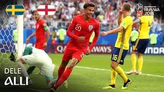 Dele ALLI Goal &ndash; Sweden v England &ndash; MATCH 60