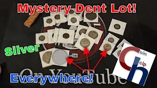 CoinHelpu $100 Mystery Dent Lot. A Bag of Silver Goodies. REUPLOAD #coinsnobz #unboxing #numismatics