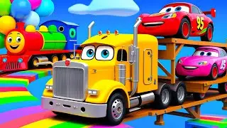 Mack Truck Eater Swallows Long Cars &ndash; Insane Destruction Show in BeamNG.drive
