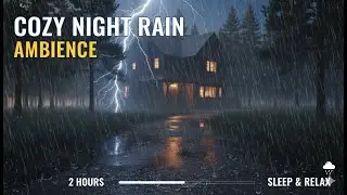 🌧️ Rain Sounds Live 24/7 &mdash; Heavy Rain & Thunder for Sleep, Study, and Relaxation (No Ads)