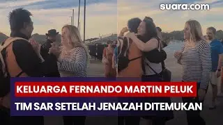 Haru! Keluarga Fernando Martin Peluk Tim SAR setelah Mampu Temukan Jenazah Pelatih Valencia