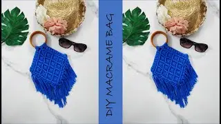 Trendy handmade macrame bag new design 2020