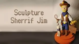 Sheriff Jim Fanart Sculpture