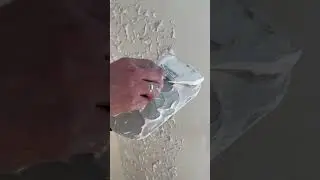Turning Regular Joint Compound into Stunning Decorative Plaster! 😮🛠️ #shorts