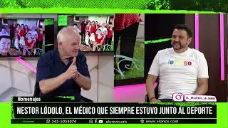 La historia de N&eacute;stor L&oacute;dolo, profe y cardi&oacute;logo amante del deporte