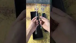 Zelda Link Weapon Metal 11''and 8.7'' Lightscale Trident#unboxing #zelda