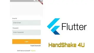 #Flutter UI Login Design