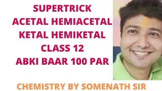 ACETAL HEMIACETAL KETAL HEMIKETAL FORMATION