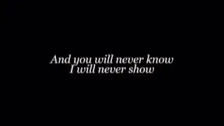 YOU WILL NEVER KNOW (a cover by me)