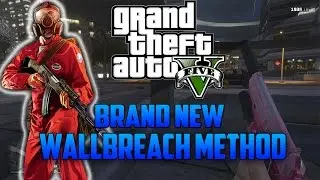 GTA 5 Online Glitches: Brand New WallBreach Method Online!!