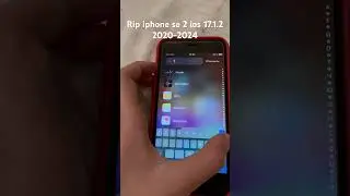 Rip iphone😫 #iphonese2020 #bug #ios #respring
