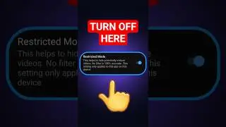 How to Turn off Restricted Mode on YouTube