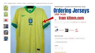 How to Order on kitmm.com| Complete Football Jersey Ordering Guide