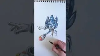 Dark Sonic // Drawing Timelapse