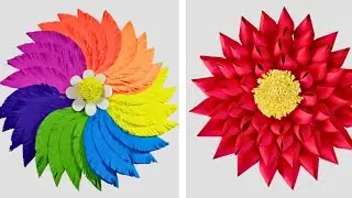 Easy DIY Wall Hanging in 5 Minutes! 🤩Make a Beautiful Wall Hanging from Waste Material!