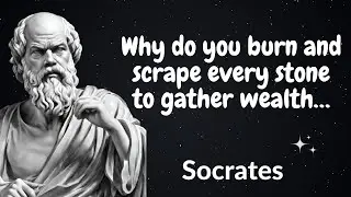 The Art of Contentment: Socrates' Quotes on True Wealth #truewealth #socraticwealth #socratesquotes
