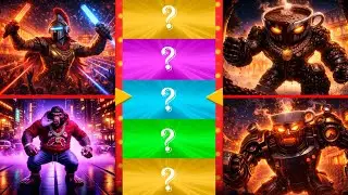 AI Brainrot Battle: Cyber Gladiator vs Coffee Golem | Epic AI Showdown