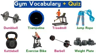 English Vocabulary | Master Gym Vocabulary in English | Learn and Test Your Knowledge with a Quiz