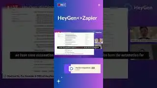 Vertical HeyGen Integration on Zapier