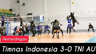 Pertandingan Timnas Voli putri Indonesia vs TNI AU 3-0 Pelatnas SEA Games Vietnam 2022 #seagames