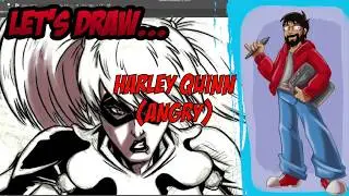 Let's Draw Harley Quinn