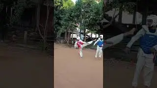 Sun Rise Taekwondo academy medchal (S.R.T.A) fight practice.................🔥🔥🔥❤️🥋
