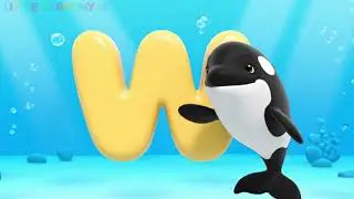 Learn ABC for Kids | 3D Cartoon Alphabet | No Music | Calm & Simple Learning