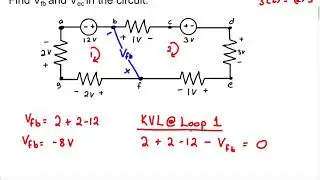 Kirchhoff Voltage Law Introduction (KVL)