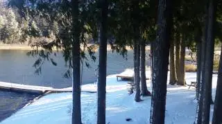 Brrrrrr! Freezing morning on Bull Lake