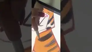 Illustrating A Tiger Ballerina! 🩰