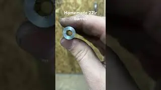 Homemade 22 long rifle barrel. Do you guys want to see homemade pewpew content in the future? #22lr
