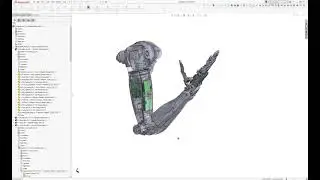CAD work for #opensource #3dprinted #robot #arm and #hand