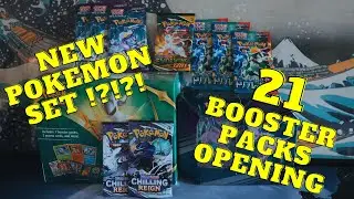 NEW POKEMON SET 2023 !?! BANGERS !! 21 x Booster Packs being ripped !