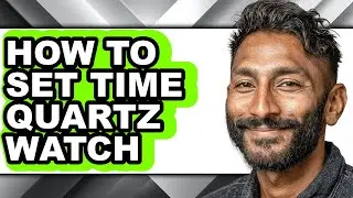 How to Set Time Quartz Watch (easy Method)
