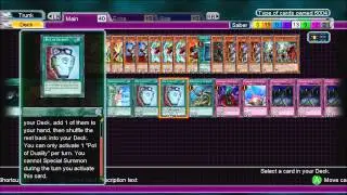 Yu-Gi-Oh MD (Millennium Duels) X Saber Deck Recipe