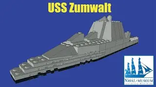 Lego Shipbuilding: USS Zumwalt