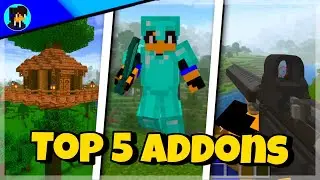 Top 5 MUST-HAVE Minecraft Addons You Need To Download NOW! 1.20+