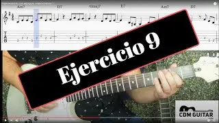 Improvisaci&oacute;n con arpegios.  Ejercicio 9