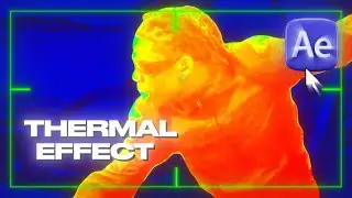 Thermal Camera Effect in After Effects (No Plugins)