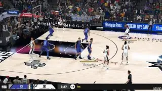 NBA 2K26 - Dallas Mavericks vs San Antonio Spurs - Gameplay (PS5 UHD) [4K60FPS]