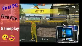 First time pc  free fire gameplay.Teb Nayeem Gaming.😘😘