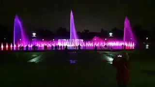 Wrocław multimedia fountain extra. Free attraction
