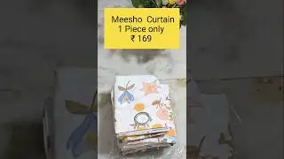 Meesho Curtains Affordable price only ₹169 #meesho #meeshofinds #meeshohaul #rakshascreativecorner