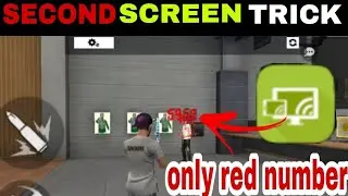 second screen headshot trick|headshot মারার গোপন রহস্য 😱