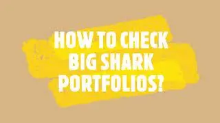 How to check Big shark portfolios || WEALTHACCESS