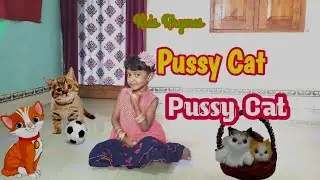Pussy Cat Pussy Cat||Interesting Kids Rhymes||Trisha||
