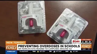 Narcan kits sent to Arizona schools to combat drug overdoses