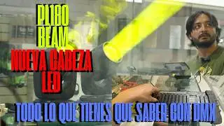 PL180 BEAM PRO DJ - NUEVA LUZ BEAM ROBOTICA MUY PROMETEDORA Y DE BAJO COSTO, USALA CON DMX