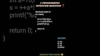 Challenge Your Programming IQ: Comment Your Guess on This Output! #coding #shortsfeed #shorts #viral