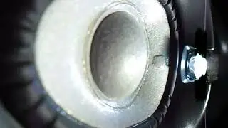 sony woofer excursion test